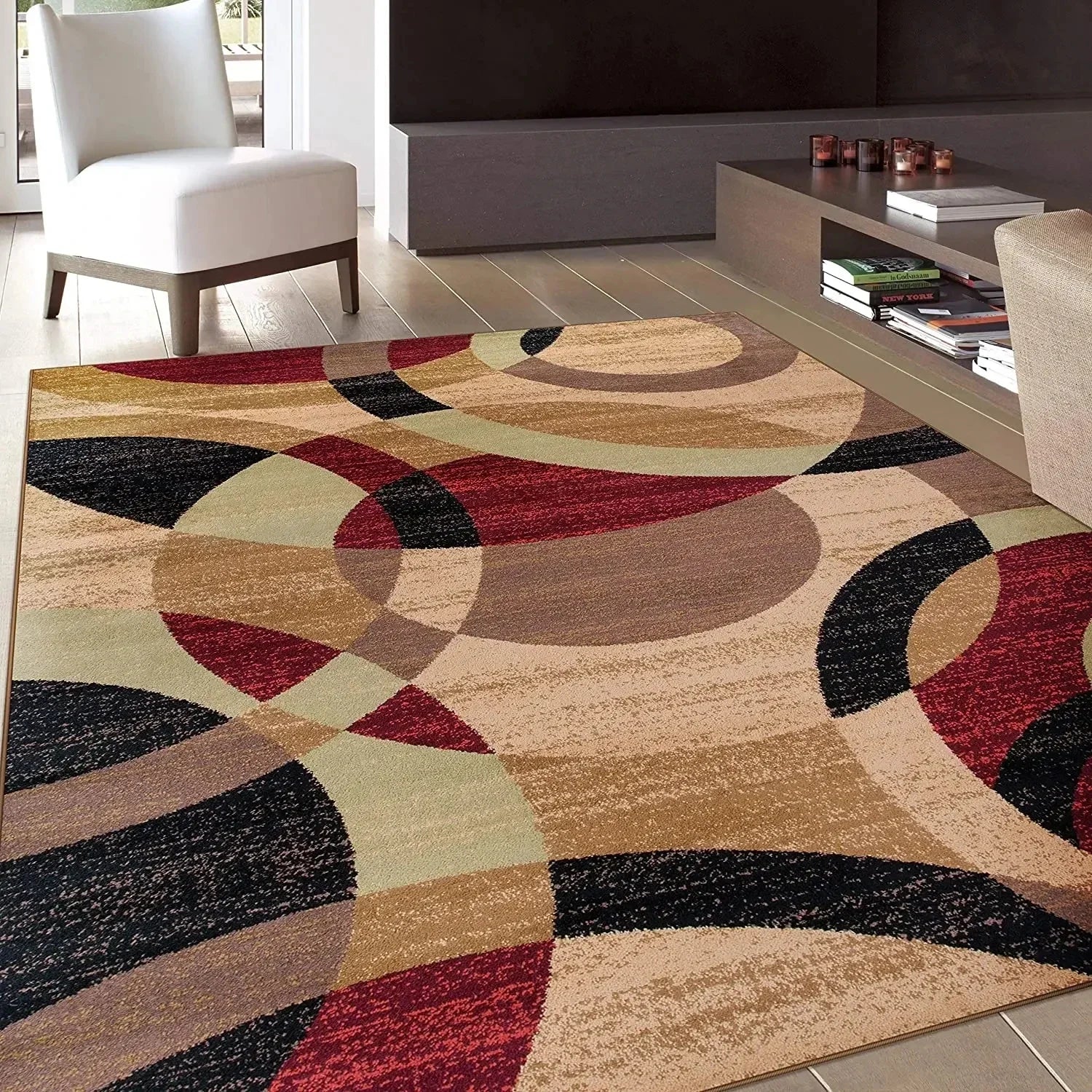 Nordic Geometric Rug – Aurelia Forms Collection