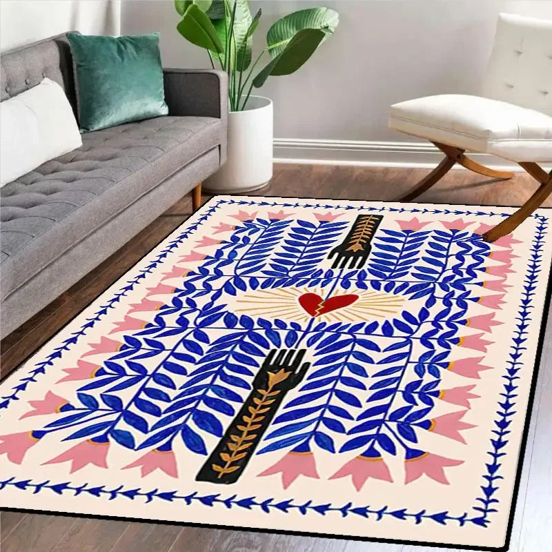 Tufted Haven Rug – Modern Plush Living Room Accent