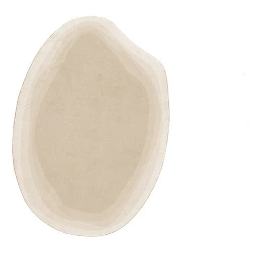 Aurora Oval Plush Art Rug — Lumière Collection by Atelier Maeve