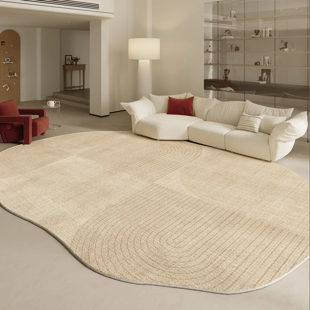 “Contour Flow Collection" – Modern Irregular Abstract Rug Series by Liora Vale