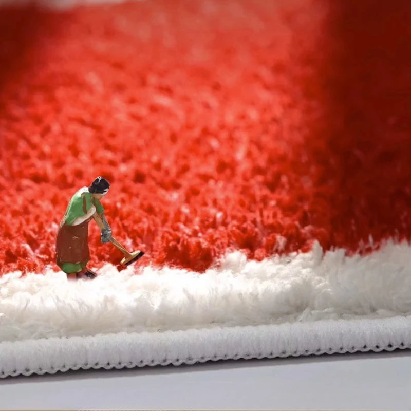 “Dopamine Drift” Irregular Abstract Art Rug by Ava Lioré