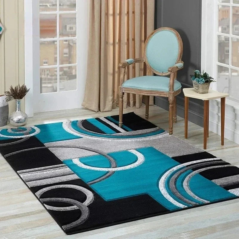 Nordic Geometric Rug – Aurelia Forms Collection