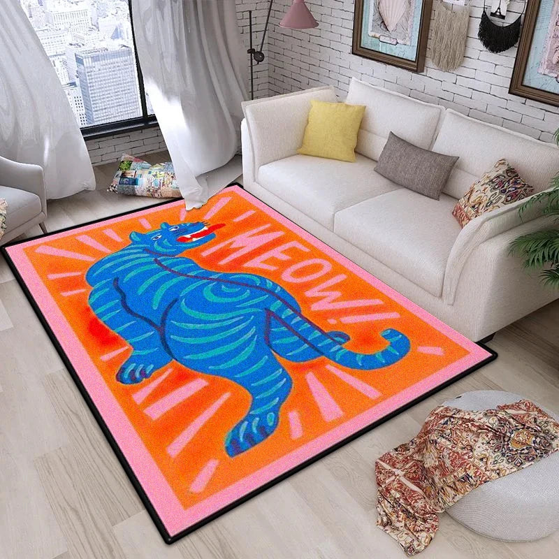 Tufted Haven Rug – Modern Plush Living Room Accent