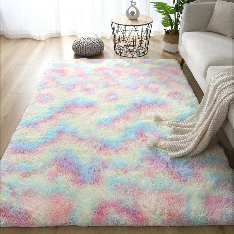 VelvetTouch ColorFusion Rugs – Cool Tones & Cozy Textures