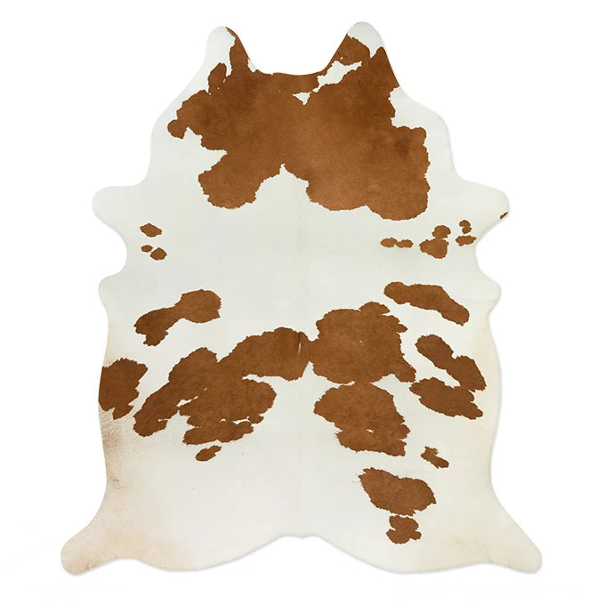 Cowhide Drift Luxe Rug – Modern Irregular Faux Cowhide Plush Carpet
