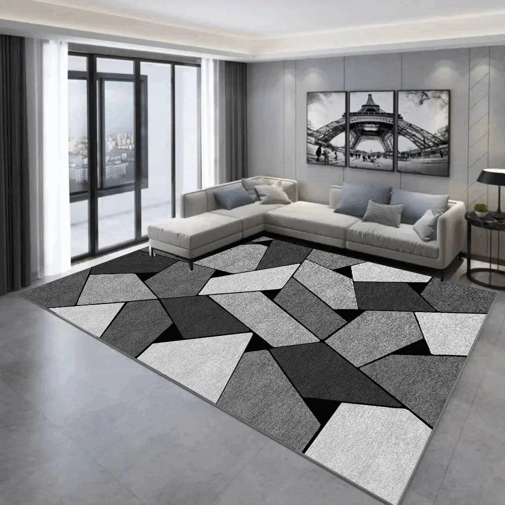 Nordic Geometric Rug – Aurelia Forms Collection