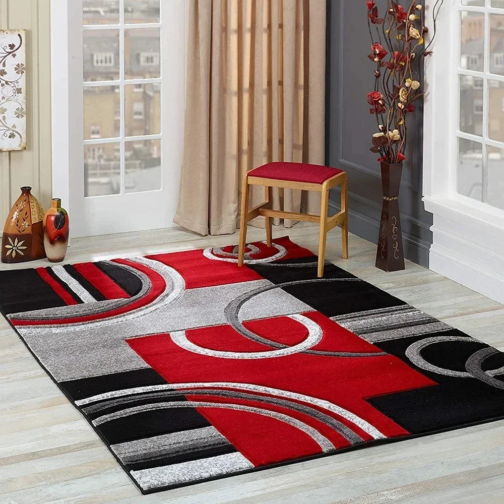 Nordic Geometric Rug – Aurelia Forms Collection