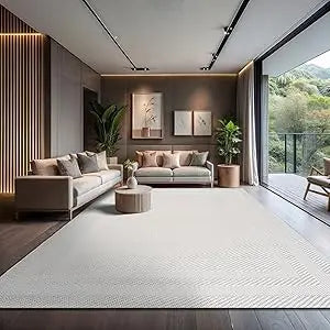 “Contour Drift No. 12” — Tufted Sculptural Swirl Rug from the Elian Varo Modernist Series