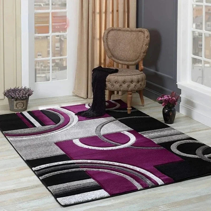 Nordic Geometric Rug – Aurelia Forms Collection