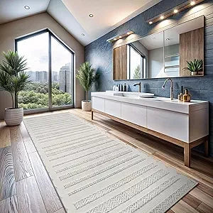 “Contour Drift No. 12” — Tufted Sculptural Swirl Rug from the Elian Varo Modernist Series