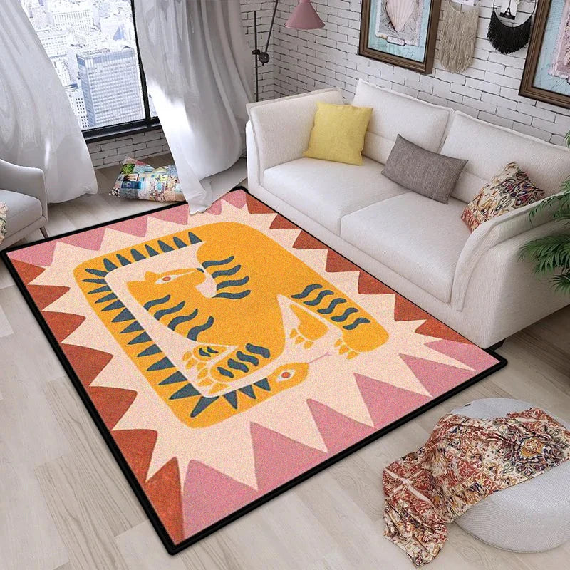 Tufted Haven Rug – Modern Plush Living Room Accent