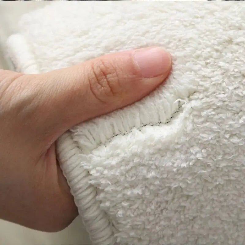 Cute Cartoon Cat Tufted Rug – Funny Kitty Floor Mat for Bedroom or Kids Room.