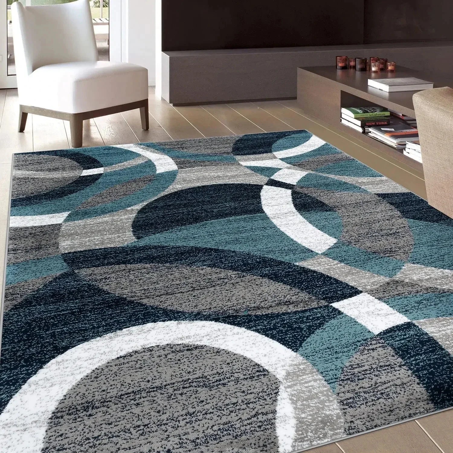 Nordic Geometric Rug – Aurelia Forms Collection