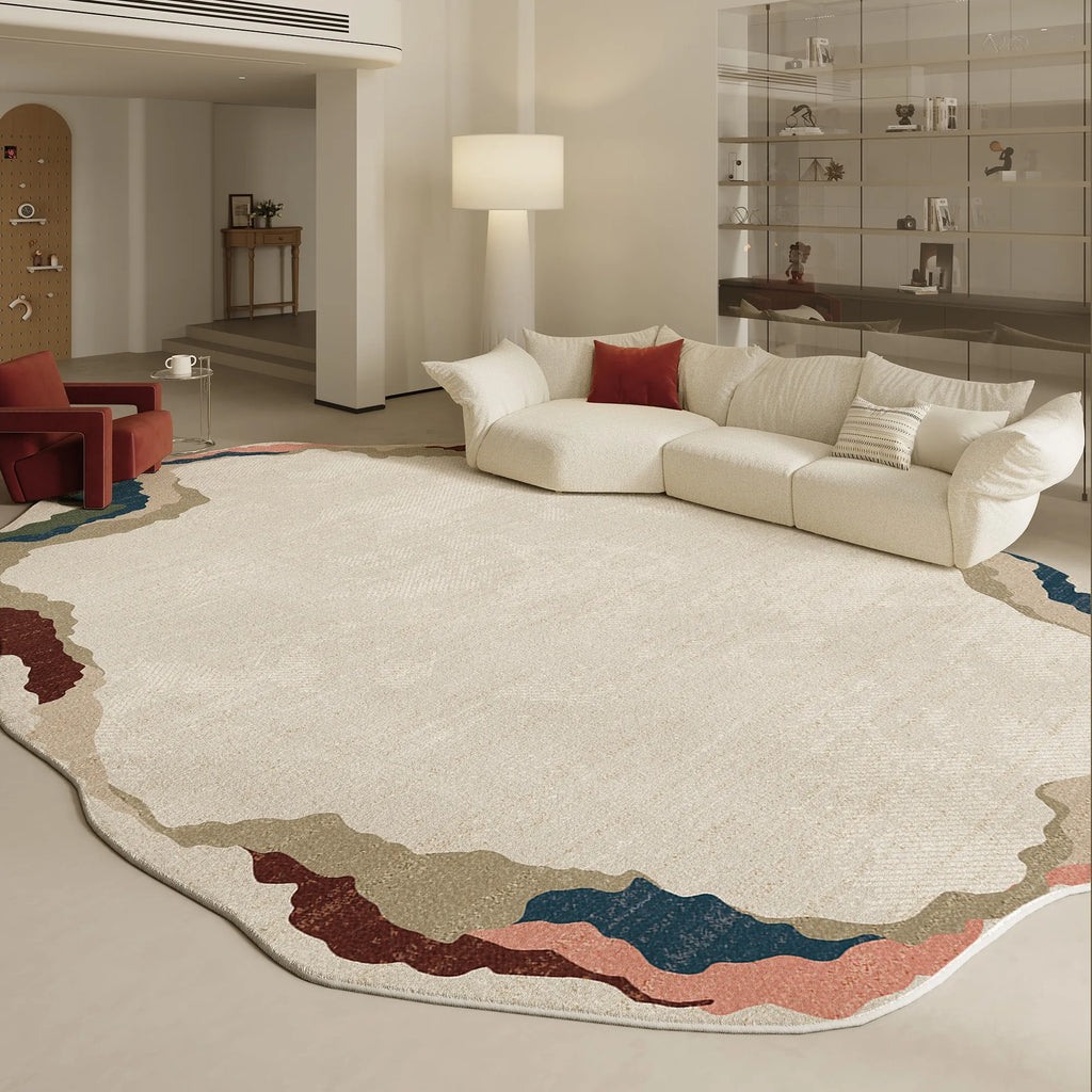 “Contour Flow Collection" – Modern Irregular Abstract Rug Series by Liora Vale