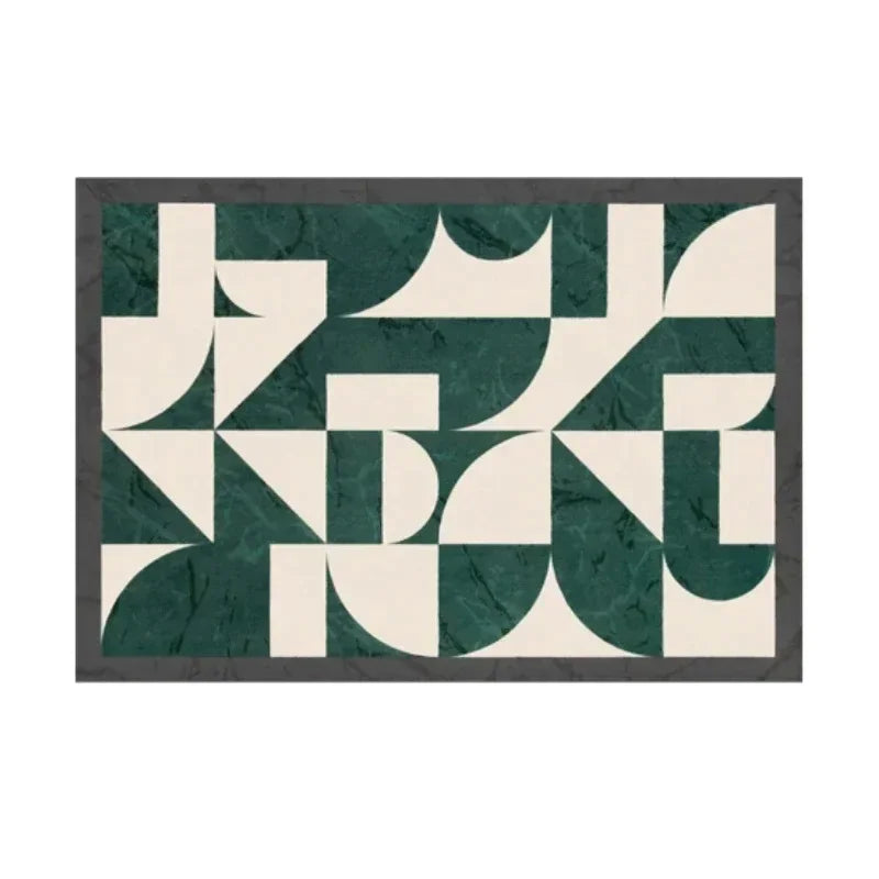 Veilform Abstract Rug by Liora Hale – Modern Non-Slip Floor Mat for Living Room & Bedroom