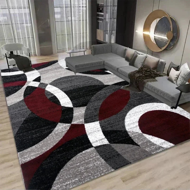 Nordic Geometric Rug – Aurelia Forms Collection
